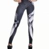 Excess Leggings BLACK AND WHITE WINGS