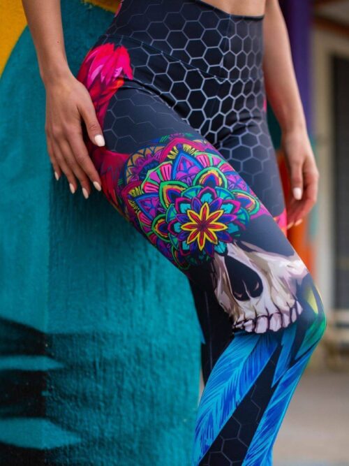 Excess Leggings COLORFUL WINGS