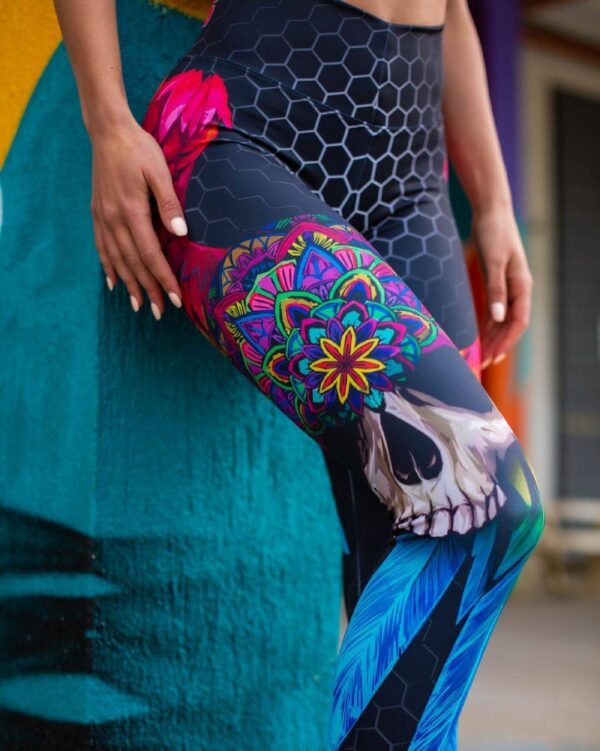 Excess Leggings COLORFUL WINGS