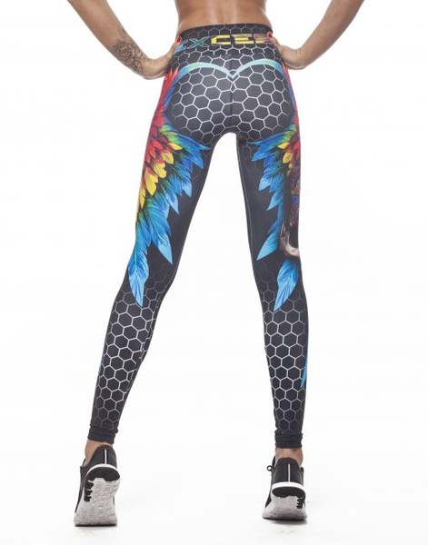 Excess Leggings COLORFUL WINGS