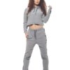 Excess Loungewear TRAINING Set silver