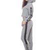 Excess Loungewear TRAINING Set silver