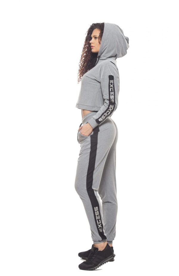 Excess Loungewear TRAINING Set silver