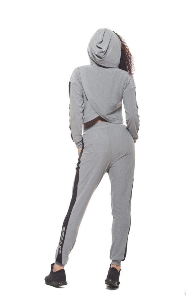 Excess Loungewear TRAINING Set silver