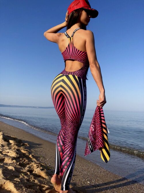 Code Fit Jumpsuit PINA COLADA