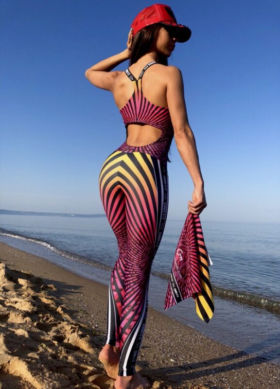 Code Fit Jumpsuit PINA COLADA