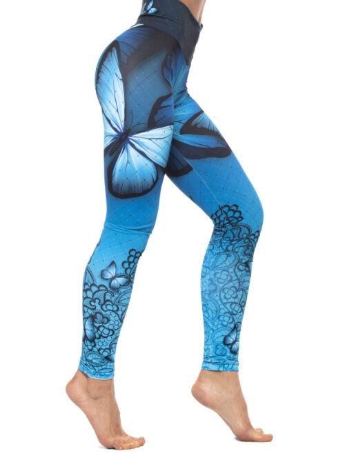 Excess Leggings BUTTERFLY BLUE