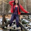 Code Fit Jumpsuit RED TOXIN