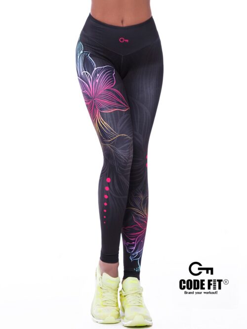 Code Fit Leggings MAGIC FLOWER PRO