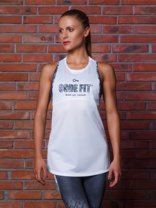 Code Fit Top WHITE LACE