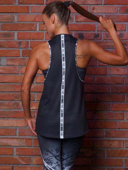 Code Fit Top BLACK LACE