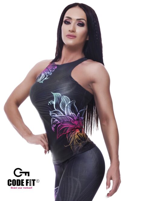 Code Fit Top MAGIC FLOWER PRO