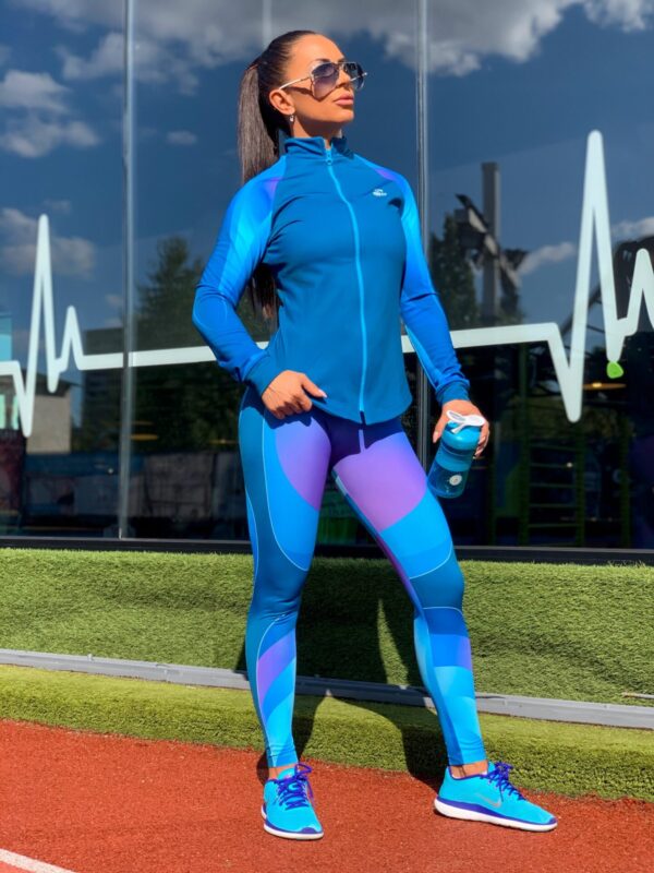 Code Fit Leggings BLUE RIVER