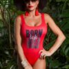 Amari Swimsuit BORN TO BE WILD red