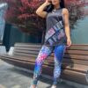 Code Fit Top Mesh DARK LEO