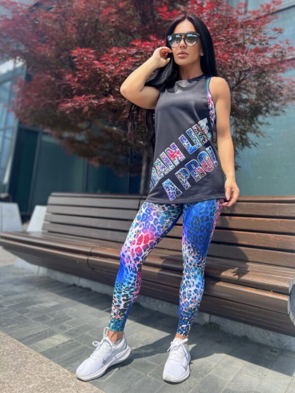 Code Fit Top Mesh DARK LEO