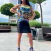 Amari Dress BLUE MARTINI