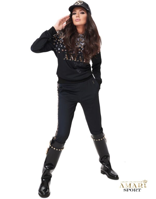 Amari Sport Set BLACK CAVIAR casual black caviar
